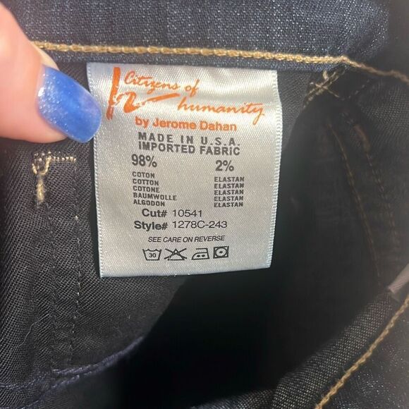 ✨Citizens Of Humanity Ava Straight Leg Sz 26 Jeans✨ - Picture 8 of 11